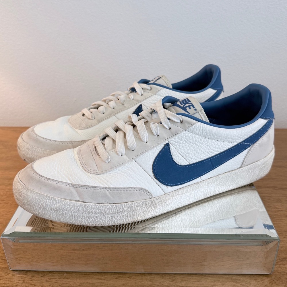 Nike Killshot 2 Leather White Navy Blue Sail Sneakers Mens Low Top Shoes US 11